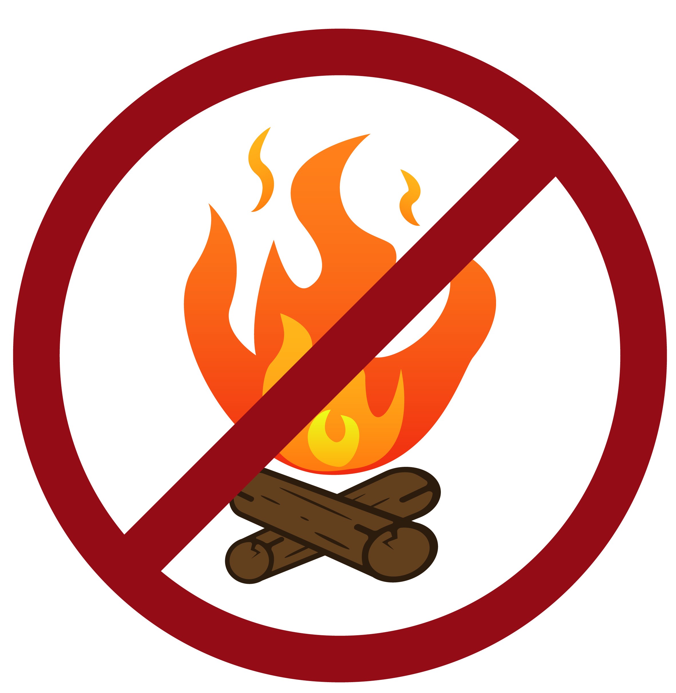 Interdiction de bruler recadré