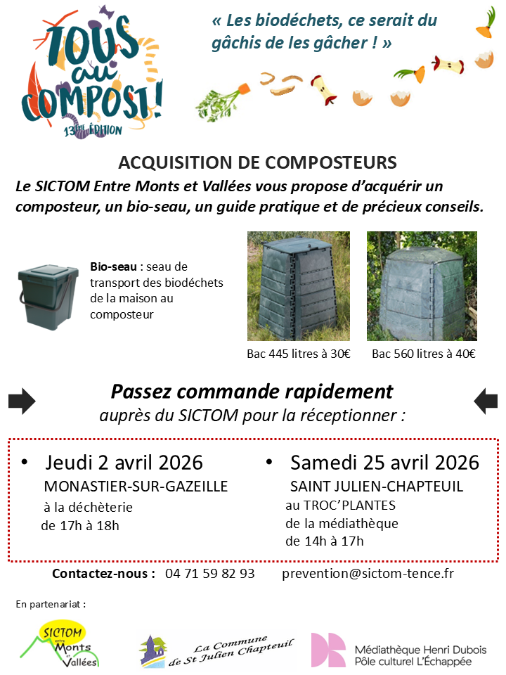 acquisition composteur 2026